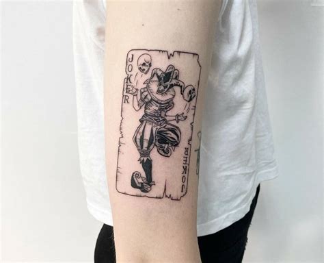 Joker Card Tattoo: Unleashing the Wild Card of Inked .